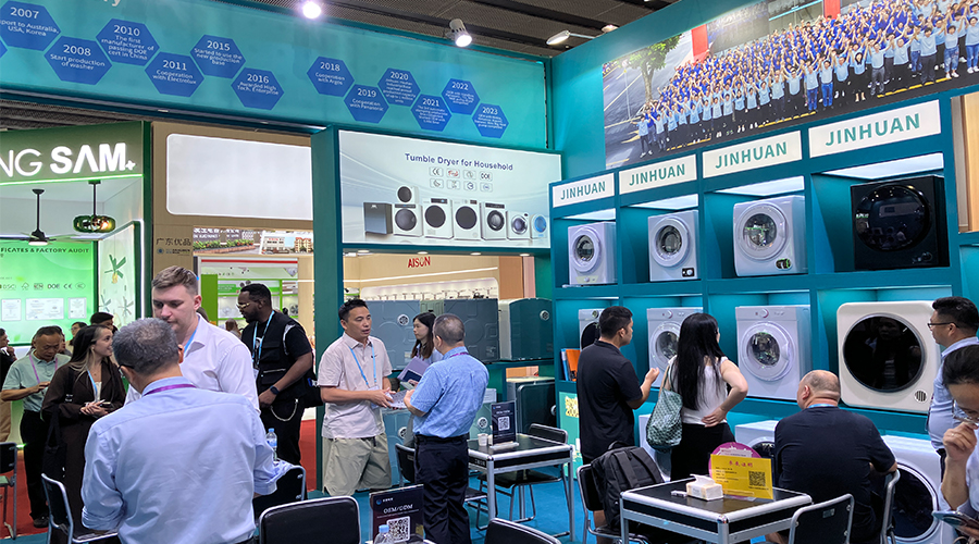 廣交會(huì)新老朋友齊聚，金環(huán)電器展位人氣旺